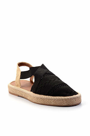 Siyah  Kadın Espadril K01937050082