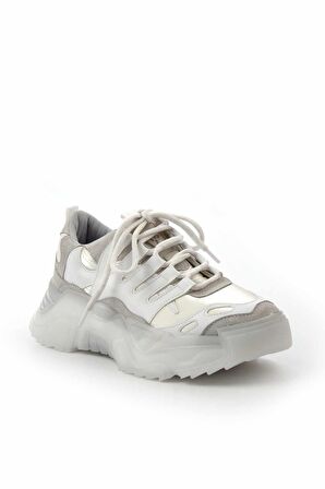 Beyaz  Kadın Sneaker K01948011309