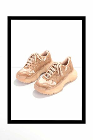 Bej  Kadın Sneaker K01948011309