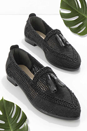 Siyah  Kadın Espadril K01945000216