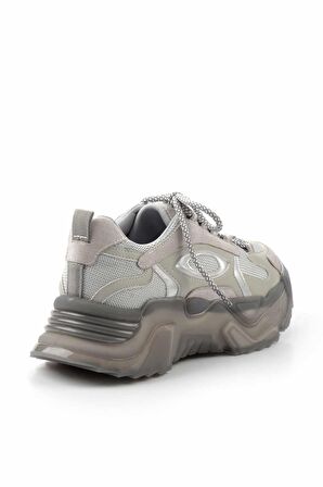 Gri Süet  Kadın Sneaker K01948011502