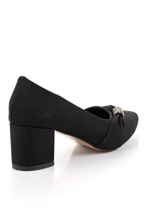 Siyah  Kadın Klasik Topuklu Ayakkabı K01953001004