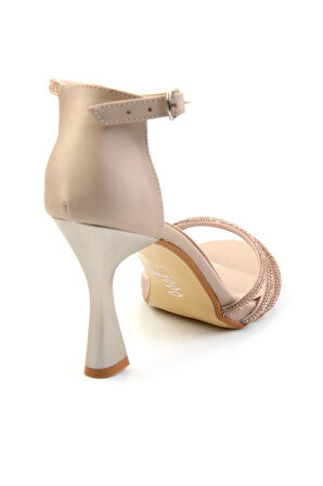 Bej  Kadın Abiye Ayakkabı K01953000938