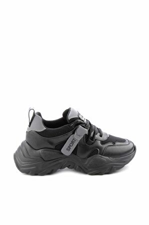 Bambi Siyah  Kadın Sneaker K01969021109