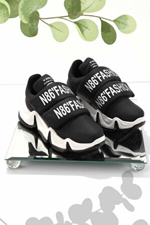 Siyah Paraşüt  Kadın Sneaker K01969235167