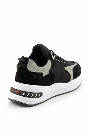 Bambi Siyah Süet  Kadın Sneaker K01970300002