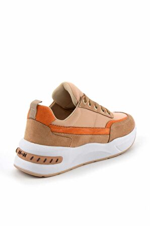 Bambi Camel Süet  Kadın Sneaker K01970250002