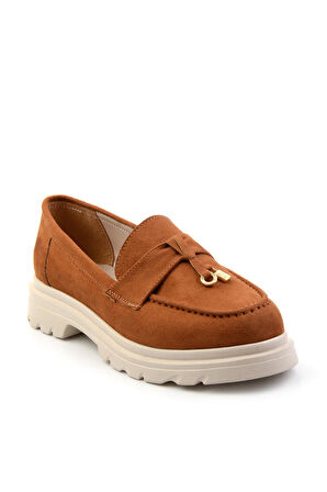 Taba  Kadın Loafer Ayakkabı K01997010572