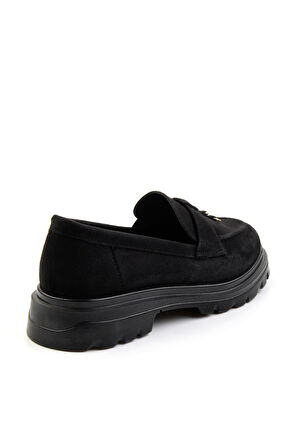 Siyah  Kadın Loafer Ayakkabı K01997010572