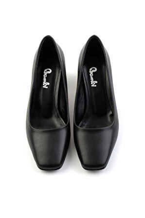 Siyah  Kadın Klasik Topuklu Ayakkabı K01992111109