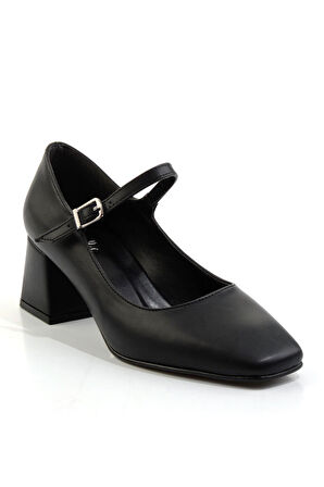 Siyah  Kadın Klasik Topuklu Ayakkabı K01992153109