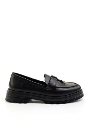 Siyah  Kadın Loafer Ayakkabı K01997010809