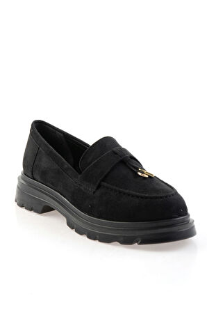Siyah  Kadın Loafer Ayakkabı K01997010872