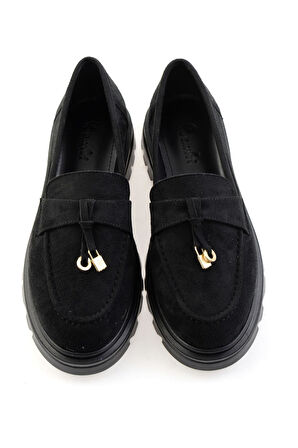 Siyah  Kadın Loafer Ayakkabı K01997010872