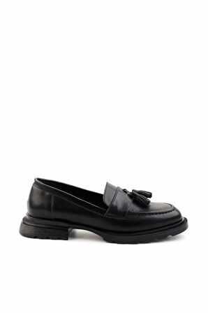 Siyah   Kadın Loafer Ayakkabı K01997027509