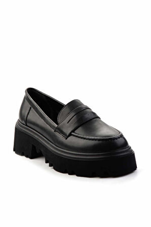 Siyah   Kadın Loafer Ayakkabı K01997028009