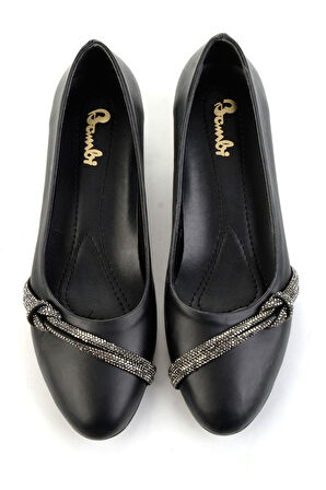 Siyah  Kadın Klasik Topuklu Ayakkabı K01994101709