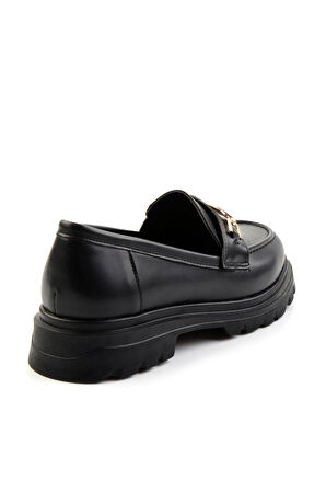 Siyah  Kadın Loafer Ayakkabı K01997010609