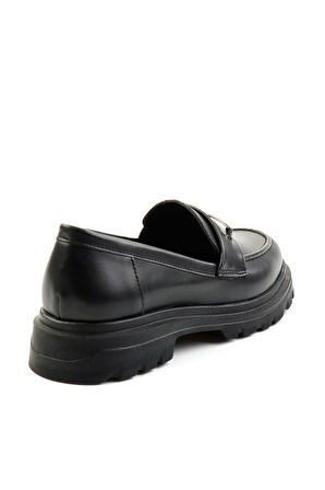 Siyah  Kadın Loafer Ayakkabı K01997010709