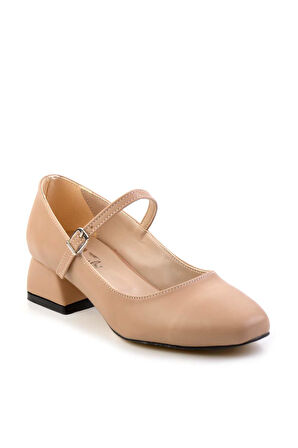 Nude  Kadın Klasik Topuklu Ayakkabı K01994103309