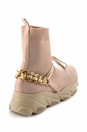 Bambi Nude Triko  Kadın Sneaker K01990010082