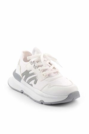 Bambi Beyaz Beyaz Parasüt  Kadın Sneaker K01991016967