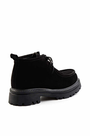 Siyah Nubuk  Kadın Bot & Bootie K02028127501