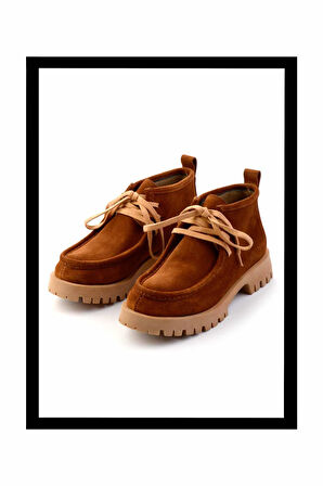 Taba Nubuk  Kadın Bot & Bootie K02028122601