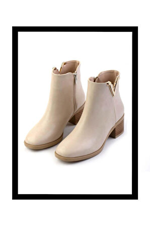 Bej  Kadın Bot & Bootie K02049001909