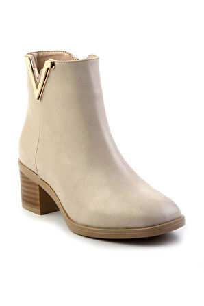Bej  Kadın Bot & Bootie K02049001909