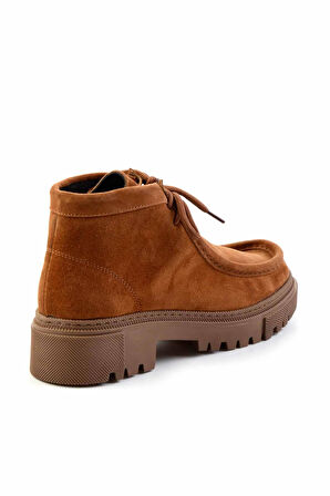 Taba Süet Hakiki Deri Kadın Bot & Bootie K02041200502