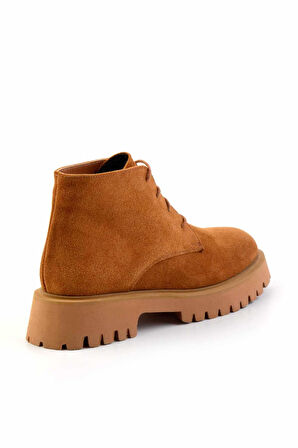 Taba Süet Hakiki Deri Kadın Bot & Bootie K02044001902