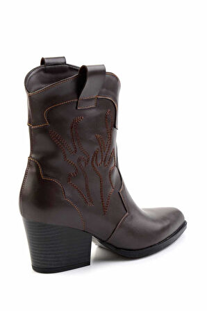 Kahve   Kadın Bot & Bootie K02055012009