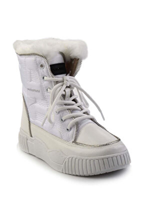 Beyaz  Kadın Bot & Bootie K02050001109
