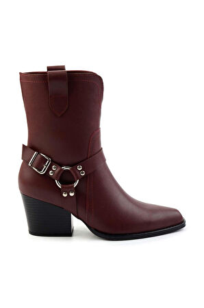 Bordo  Kadın Bot & Bootie K02055014009
