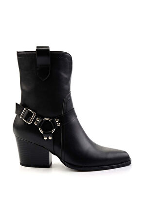 Siyah  Kadın Bot & Bootie K02055014009