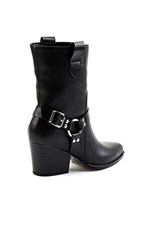 Siyah  Kadın Bot & Bootie K02055014009