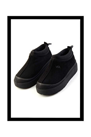 Siyah Süet  Kadın Bot & Bootie K02055010002