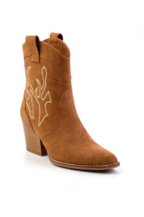 Taba Süet  Kadın Bot & Bootie K02055012002