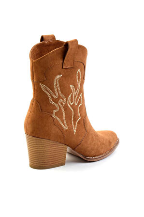 Taba Süet  Kadın Bot & Bootie K02055012002