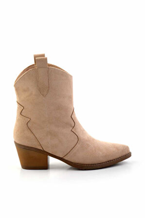 Camel Süet  Kadın Bot & Bootie K02069011002