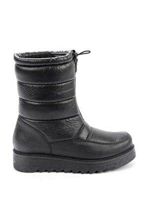 Bambi Siyah Parasüt  Kadın Bot & Bootie K02102270267