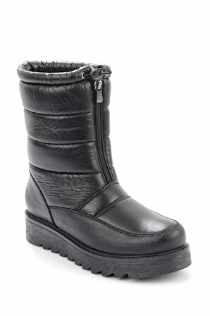 Bambi Siyah Parasüt  Kadın Bot & Bootie K02102270267