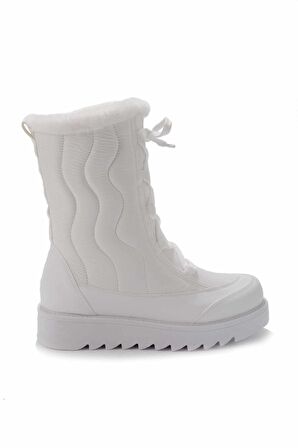 Bambi Beyaz Parasüt  Kadın Bot & Bootie K02102270067