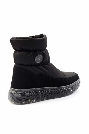 Mat Siyah Paraşüt  Kadın Bot & Bootie K02102031667