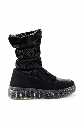 Parlak Siyah  Kadın Bot & Bootie K02102031267