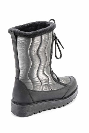 Bambi Platin Rugan  Kadın Bot & Bootie K02102270067