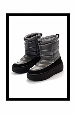 Parlak Platin  Kadın Bot & Bootie K02102011267