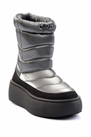 Parlak Platin  Kadın Bot & Bootie K02102011267