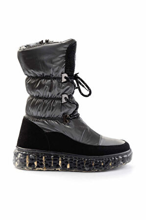 Parlak Platin  Kadın Bot & Bootie K02102031067